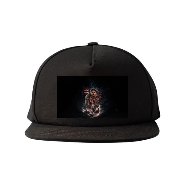 Snapback-lippalakki musta one size