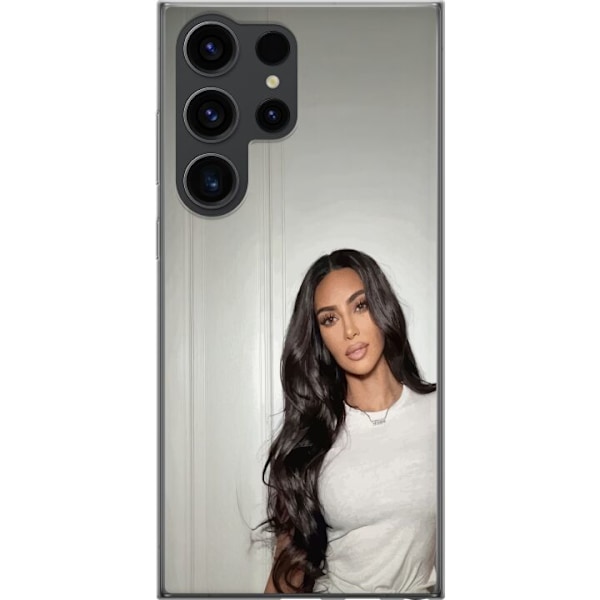Samsung Galaxy S24 Ultra Genomskinligt Skal Kim Kardashian – Iconic Style Collection