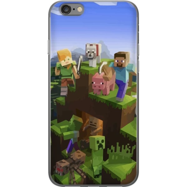 Apple iPhone 6 Cover / Mobilcover - MineCraft