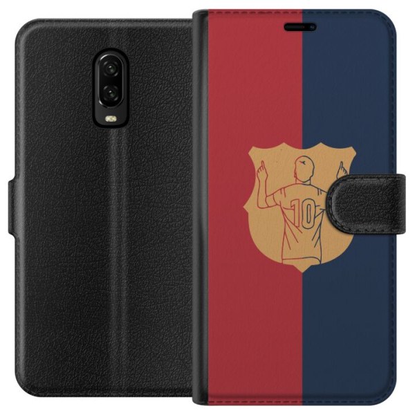 OnePlus 6T Lommeboketui FC Barcelona