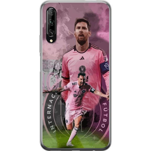 Huawei P smart Pro 2019 Genomskinligt Skal Messi