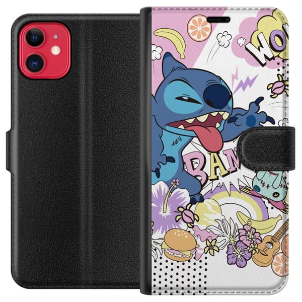 Kompatibel Tegnebogsetui til Apple iPhone 11 Stitch Bang
