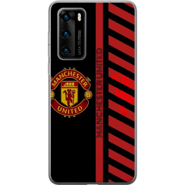 Huawei P40 Gjennomsiktig deksel Manchester United