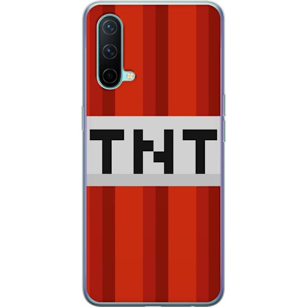 OnePlus Nord CE 5G Genomskinligt Skal Minecraft TNT