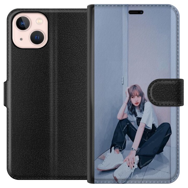 Apple iPhone 13 Lompakkokotelo Lisa from Blackpink – K-pop S