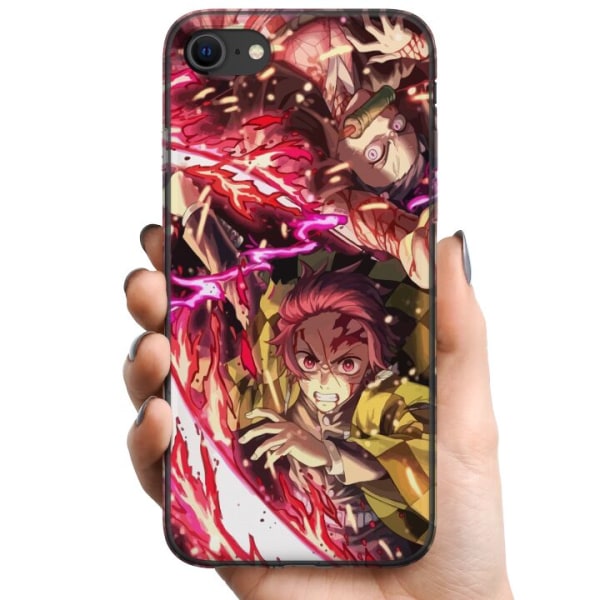 Apple iPhone 8 TPU Mobilcover Demon Slayer