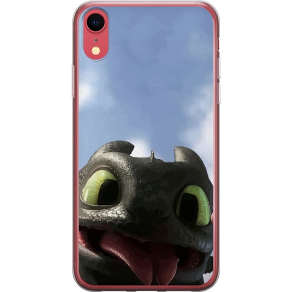 Apple iPhone XR Genomskinligt Skal How to Train Your Dragon (D