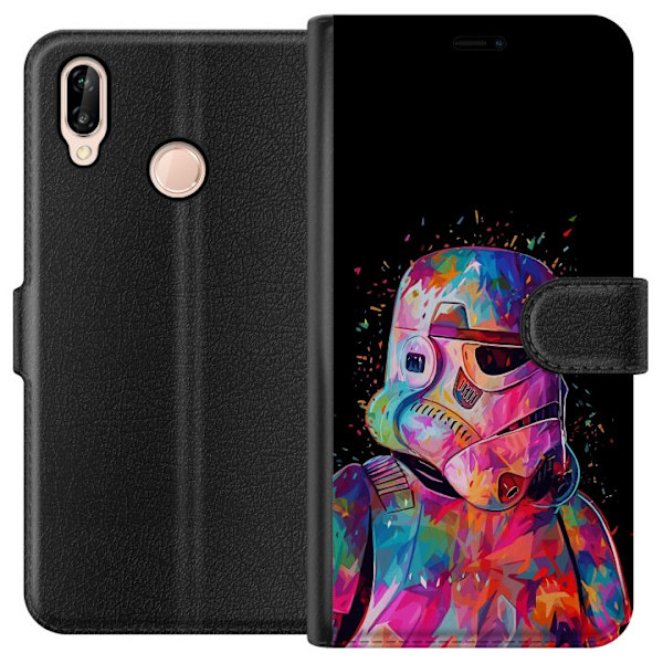 Huawei P20 lite Plånboksfodral Star Wars Stormtrooper