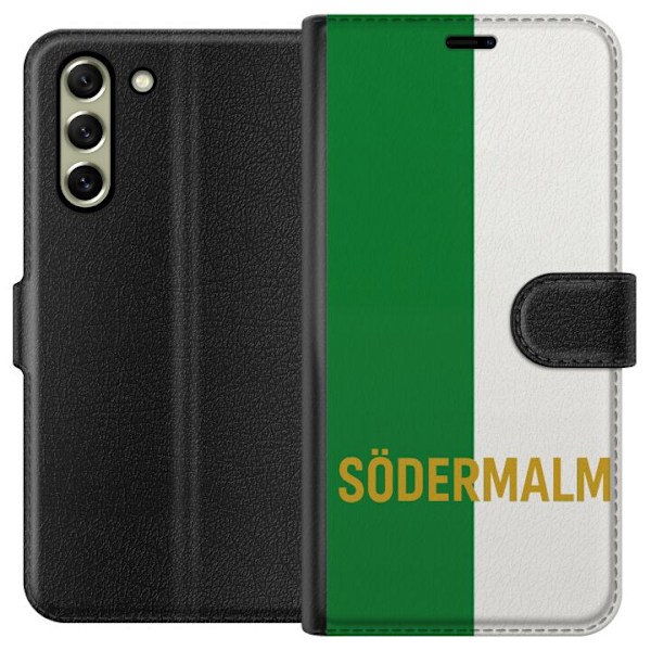 Samsung Galaxy S21 FE 5G Tegnebogsetui Södermalm - fodbold