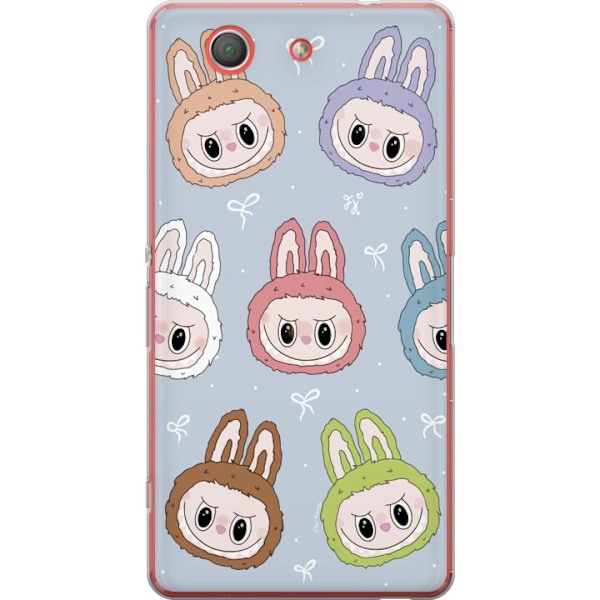 Sony Xperia Z3 Compact Genomskinligt Skal Pastel Labubu
