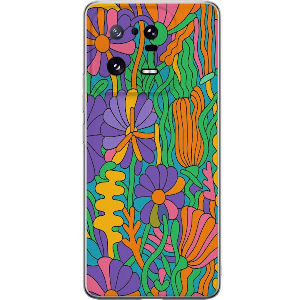 Xiaomi 13 Pro Genomskinligt Skal Color Pop