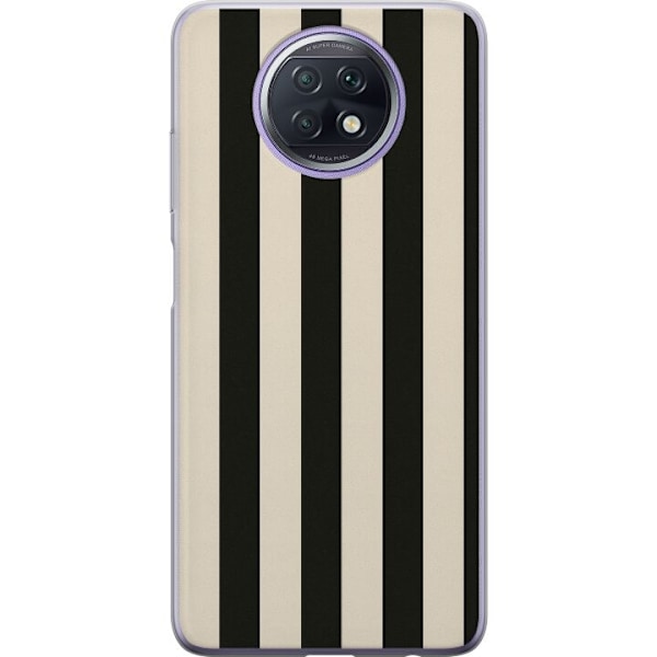 Xiaomi Redmi Note 9T Gennemsigtig cover Linje Flow