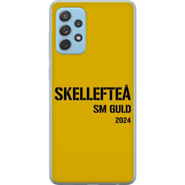 Samsung Galaxy A72 5G Gennemsigtig cover Skellefteå SM GULD