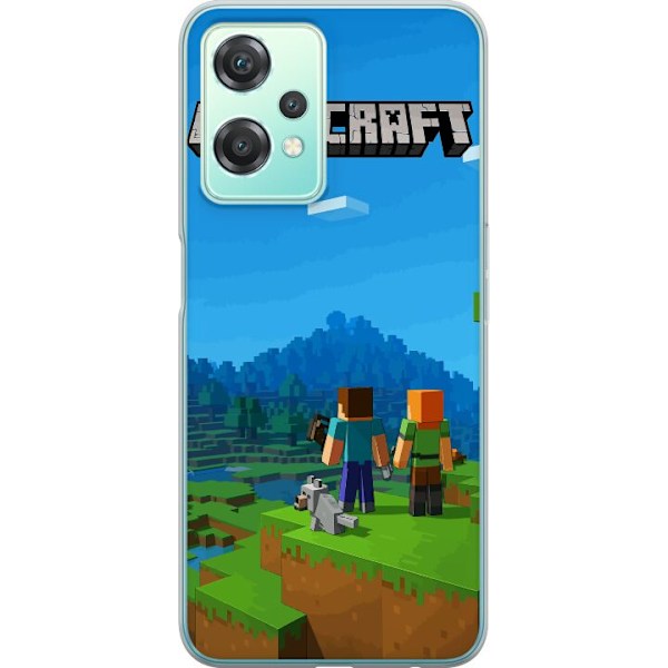 OnePlus Nord CE 2 Lite 5G Gjennomsiktig deksel Minecraft Key A