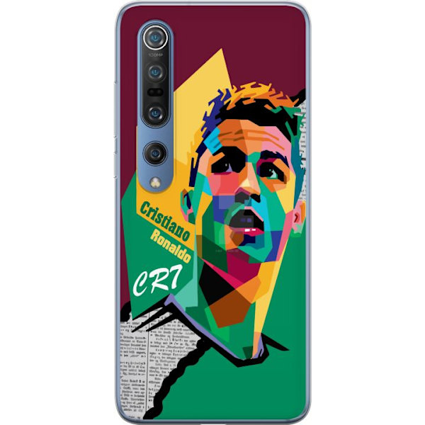 Xiaomi Mi 10 Pro 5G Läpinäkyvä kuori Ronaldo