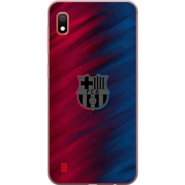 Samsung Galaxy A10 Genomskinligt Skal FC Barcelona