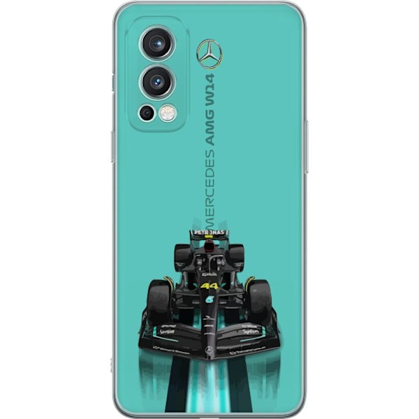 OnePlus Nord 2 5G Genomskinligt Skal Mercedes F1