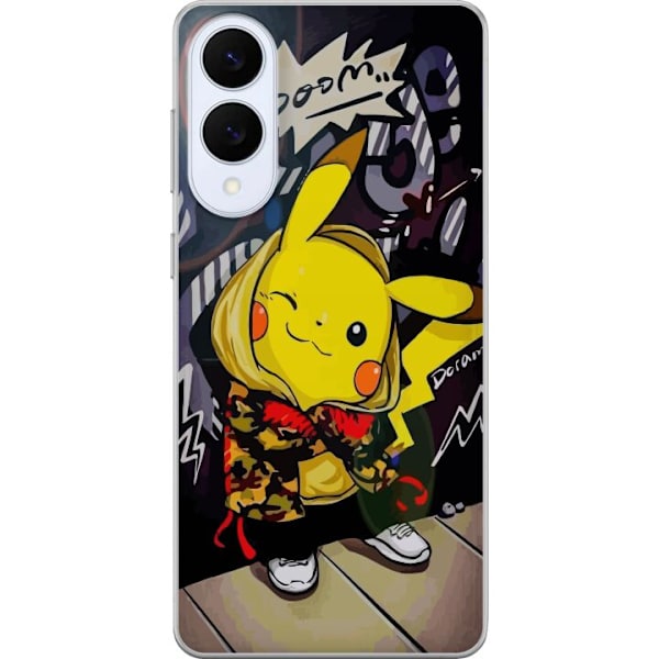 Samsung Galaxy S25 Edge Gennemsigtig cover Pikachu