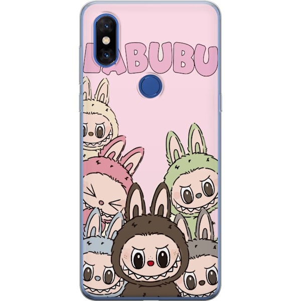 Xiaomi Mi Mix 3 Läpinäkyvä kuori Labubu Classics