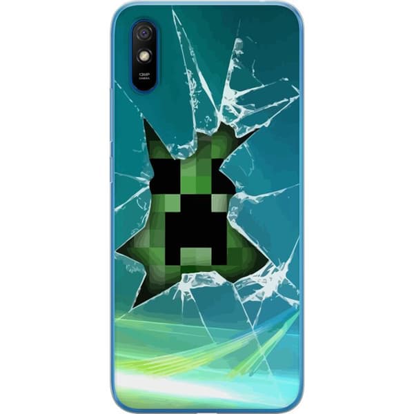 Kompatibel Mobilcover til Xiaomi Redmi 9A MineCraft