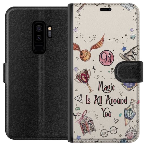 Kompatibelt Lommeboketui til Samsung Galaxy S9+ Harry Potter