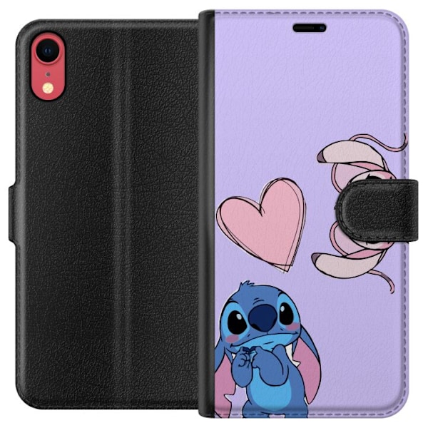 Apple iPhone XR Lommeboketui stitch