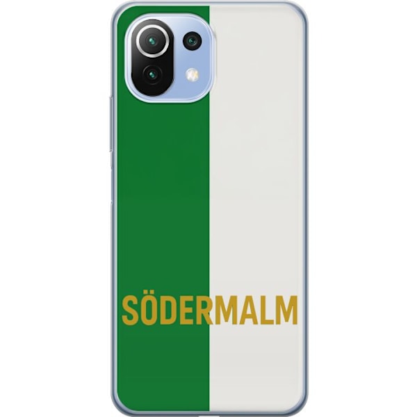 Xiaomi Mi 11 Lite Läpinäkyvä kuori Södermalm - jalkapallo