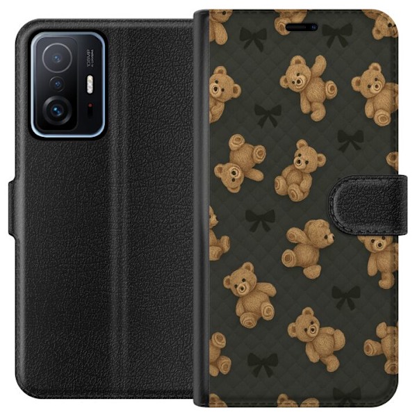 Xiaomi 11T Tegnebogsetui Teddy Knus