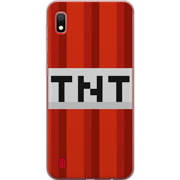 Samsung Galaxy A10 Genomskinligt Skal Minecraft TNT