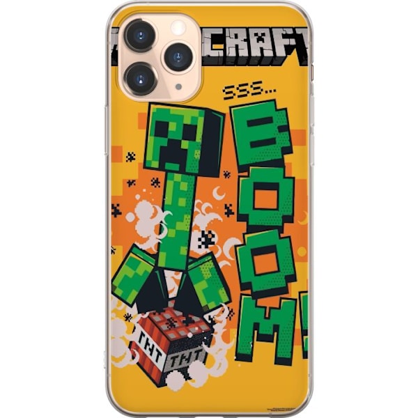 Apple iPhone 11 Pro Gennemsigtig cover Minecraft Boom