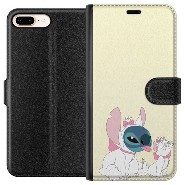 Apple iPhone 8 Plus Tegnebogsetui Stitch Aristocats