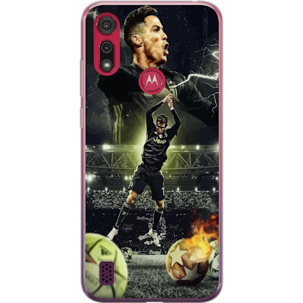 Motorola Moto E6s (2020) Gjennomsiktig deksel Ronaldo