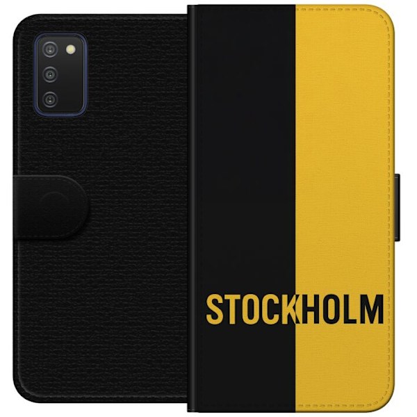 Samsung Galaxy A03s Tegnebogsetui Stockholm – fodbold