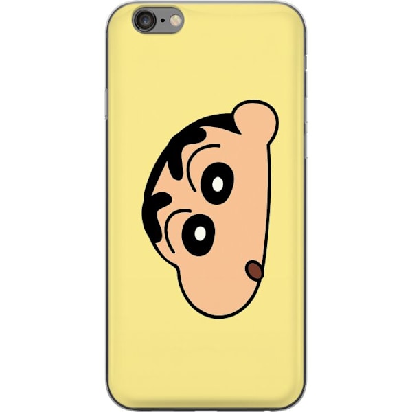 Apple iPhone 6 Plus Läpinäkyvä kuori Peeking Shinchan