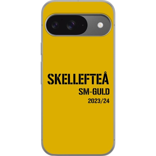 Google Pixel 9 Läpinäkyvä kuori Skellefteå SM KULTA