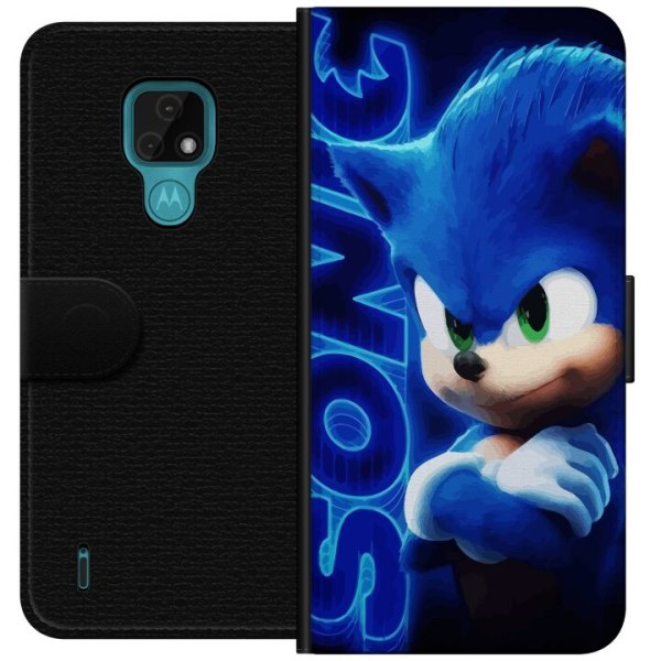 Motorola Moto E7 Lommeboketui Sonic the Hedgehog