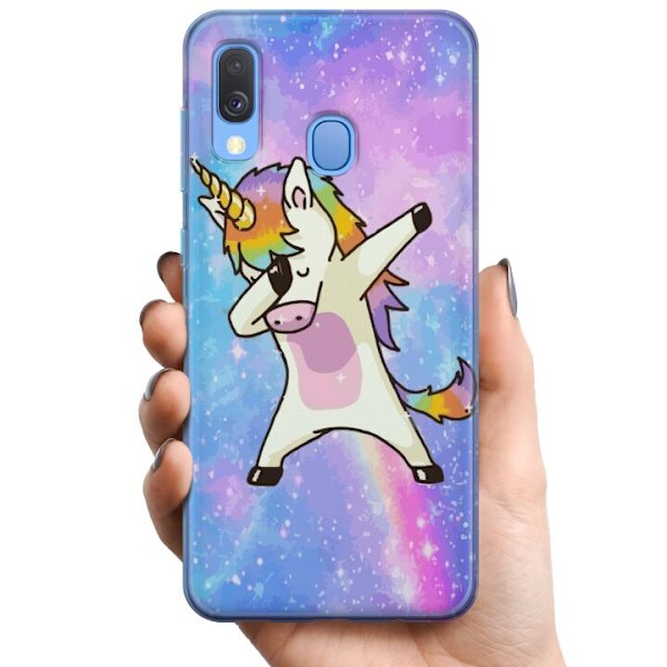 Samsung Galaxy A40 TPU Mobilskal UNICORN