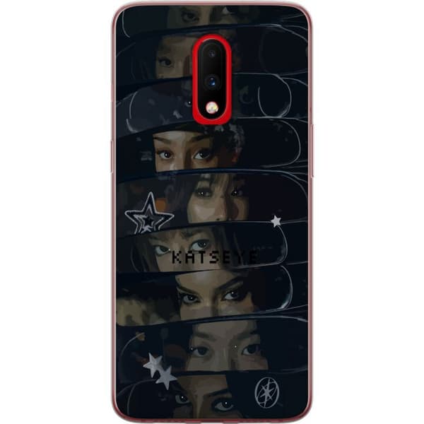 Kompatibelt Mobilskal till OnePlus 7 KATSEYE svart