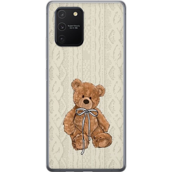Samsung Galaxy S10 Lite Gjennomsiktig deksel Liten Bamse – klassisk bamse i enkel design