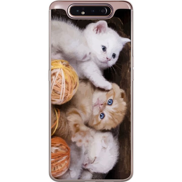 Samsung Galaxy A80 Gennemsigtig cover Katte