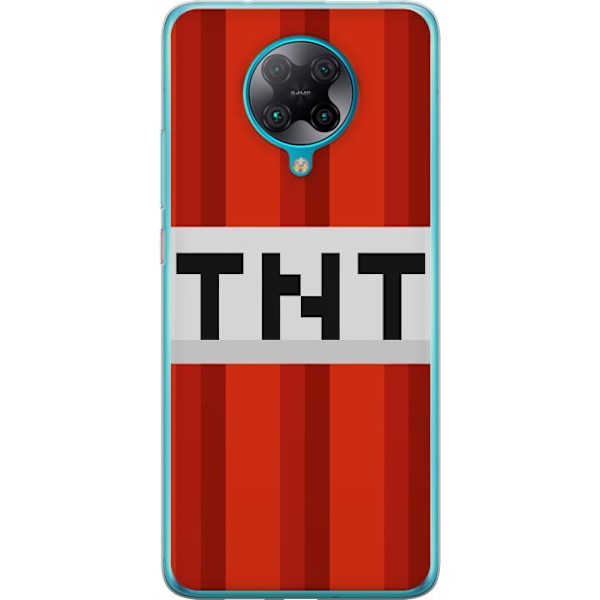 Xiaomi Poco F2 Pro Gjennomsiktig deksel Minecraft TNT
