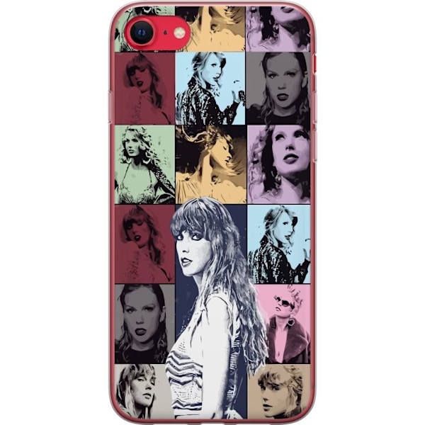 Apple iPhone 8 Genomskinligt Skal Taylor Swift