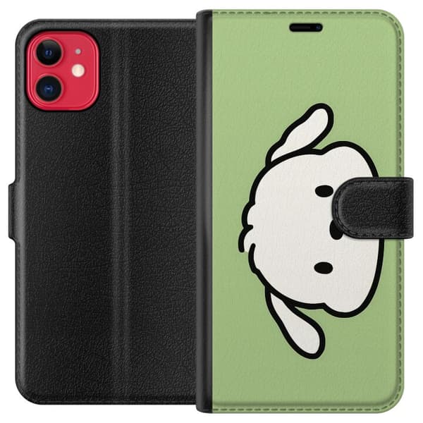 Kompatibel Tegnebogsetui til Apple iPhone 11 Snoopy Flip