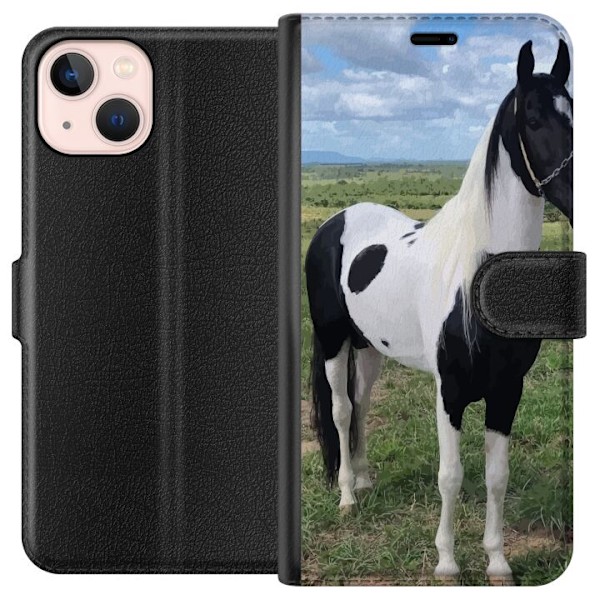 Apple iPhone 13 mini Lommeboketui Heste Magi - stilisert hest