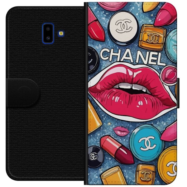 Samsung Galaxy J6+ Lommeboketui Chanel Lips