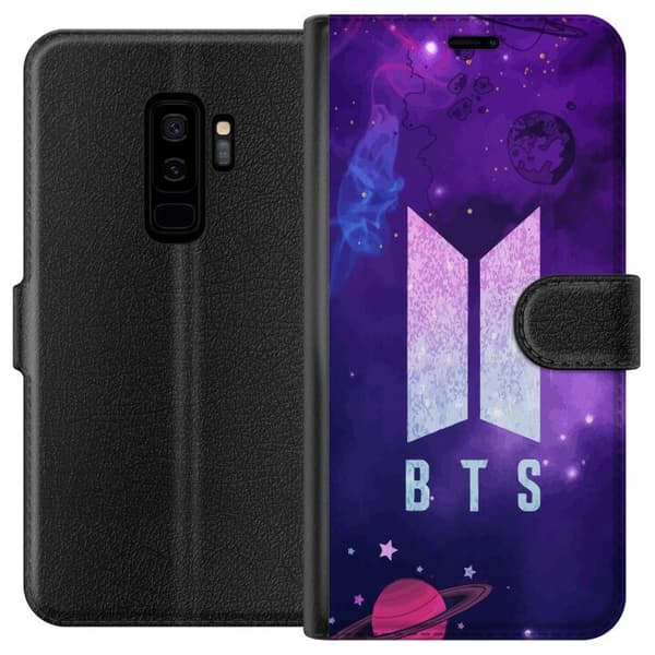 Kompatibel Tegnebogsetui til Samsung Galaxy S9+ BTS