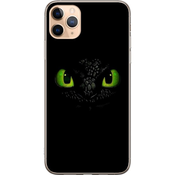 Apple iPhone 11 Pro Max Läpinäkyvä kuori Kuinka kouluttaa lohikäärmeesi