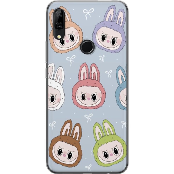Huawei P Smart Z Gjennomsiktig deksel Pastel Labubu