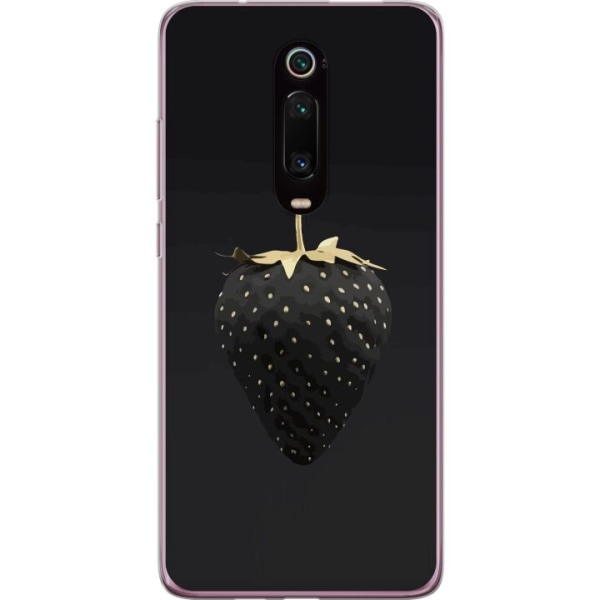 Xiaomi Mi 9T Pro  Gennemsigtig cover Luksus Jordbær