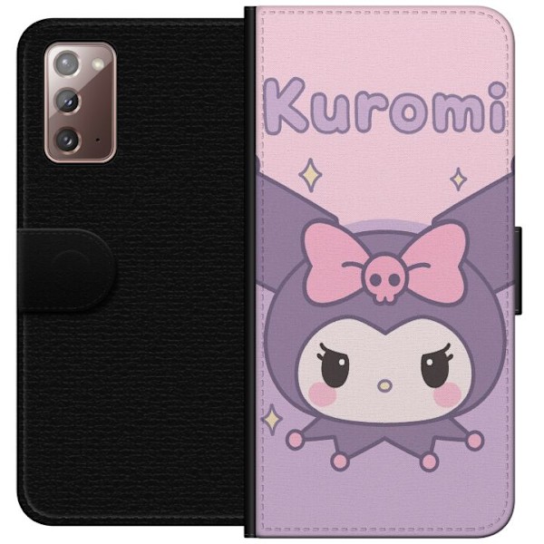 Samsung Galaxy Note20 Lommeboketui Kuromi Kawaii